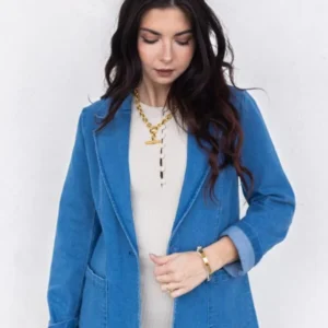 ALYSSA Denim Blazer